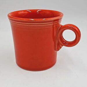 Homer Laughlin HLC Fiestaware Ring Handle Coffee Mug 10.25 oz - Soft Ora…